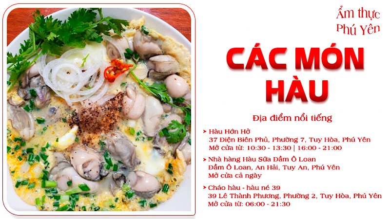 Các món hàu | Food tour Phú Yên