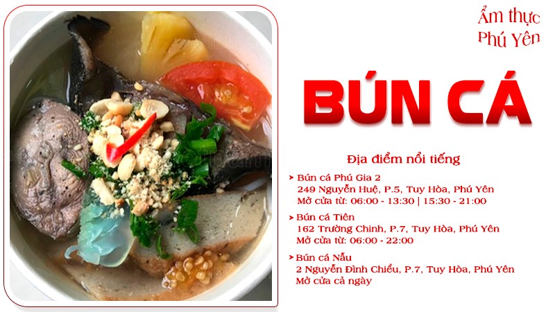 Bún cá | Food tour Phú Yên