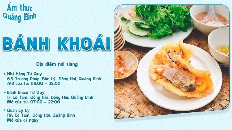 Bánh khoái | Food tour Quảng Bình