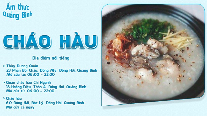 Cháo hàu | Food tour Quảng Bình