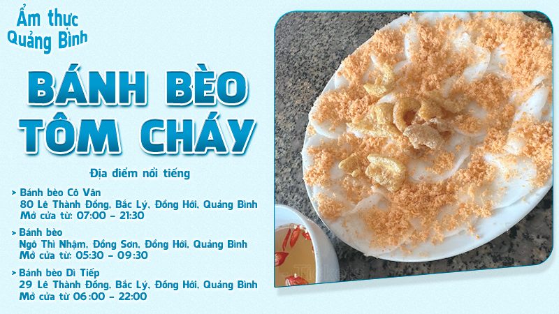 Bánh bèo tôm cháy | Food tour Quảng Bình