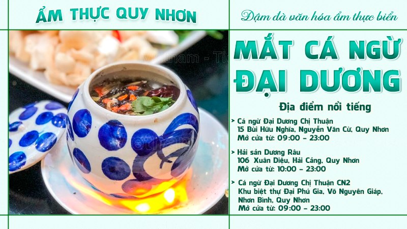 Mắt cá ngừ tiềm thuốc bắc | Food tour Quy Nhơn