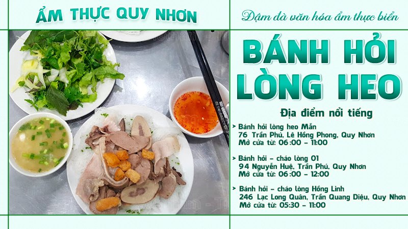 Bánh hỏi lòng heo | Food tour Quy Nhơn