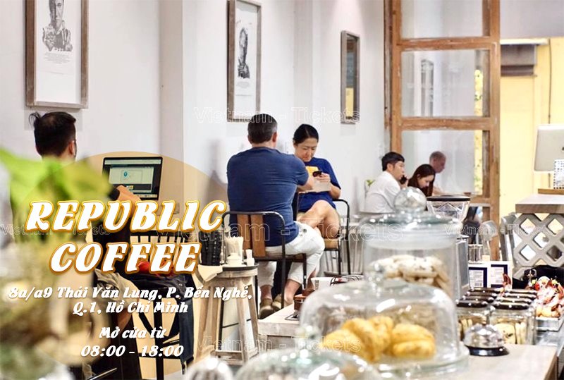 Republic Coffee - Thái Văn Lung | Food Tour Sài Gòn