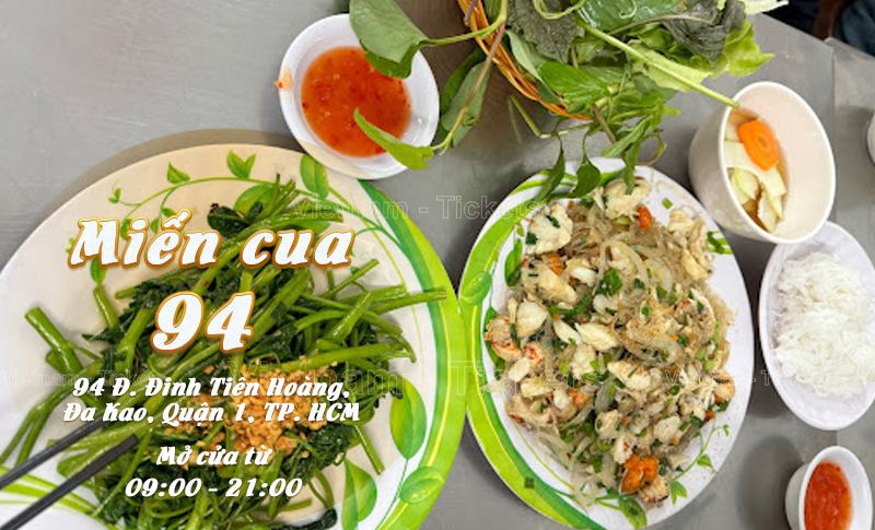 Miến Cua 94 - Đinh Tiên Hoàng | Food Tour Sài Gòn