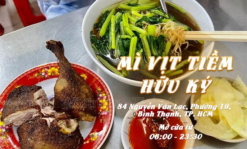 Mì vịt tiềm Hữu Ký - Nguyễn Văn Lạc | Food Tour Sài Gòn