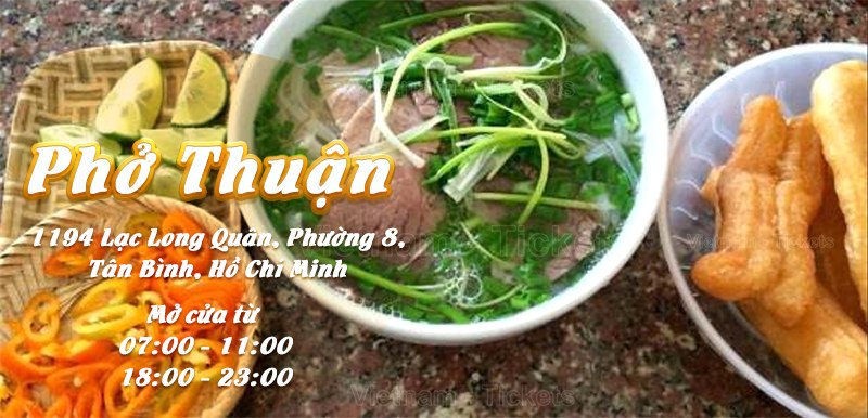 Phở Thuận - Lạc Long Quân | Food Tour Sài Gòn