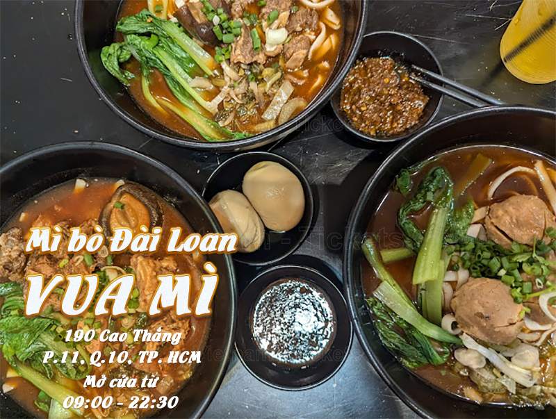 Vua Mì - Mì bò Đài Loan | Food Tour Sài Gòn