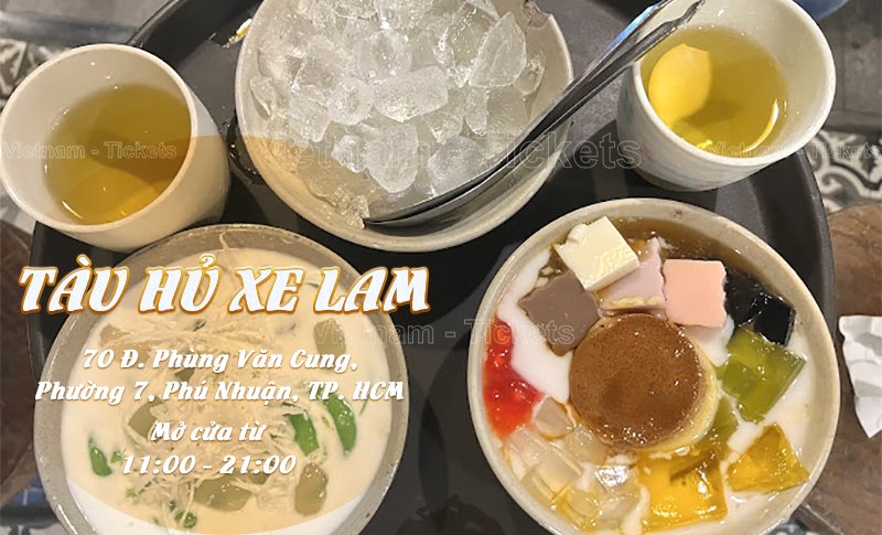 Tàu hủ Xe Lam - Phùng Văn Cung | Food Tour Sài Gòn