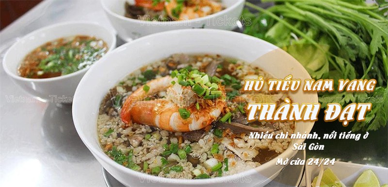 Hủ tiếu nam vang Thành Đạt | Food Tour Sài Gòn