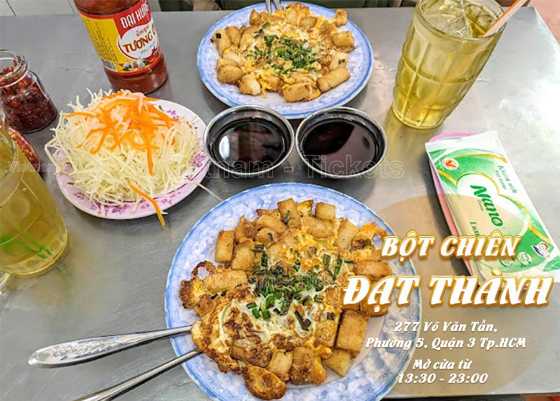 Bột chiên Đạt Thành - Võ Văn Tần | Food Tour Sài Gòn