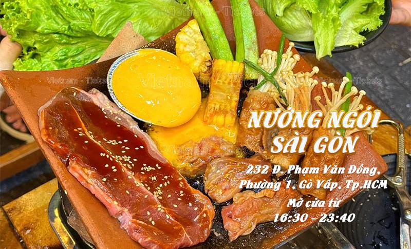 Nướng ngói Sài Gòn - Phạm Văn Đồng | Food Tour Sài Gòn