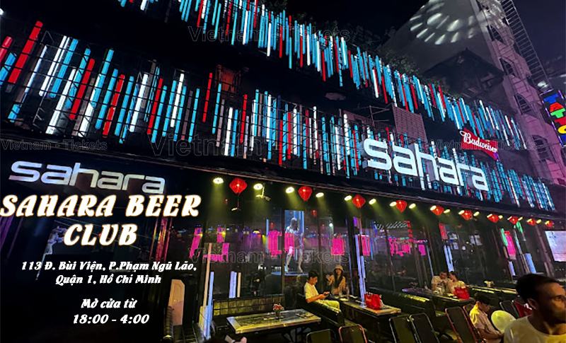 Sahara Beer Club - Bùi Viện | Food Tour Sài Gòn