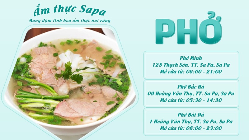 Phở | Food tour Sapa