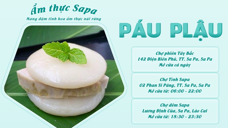 Bánh dầy Páu Plậu | Food tour Sapa