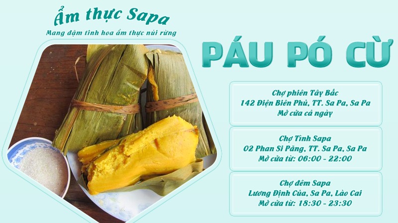 Bánh ngô Páu Pó Cừ | Food tour Sapa