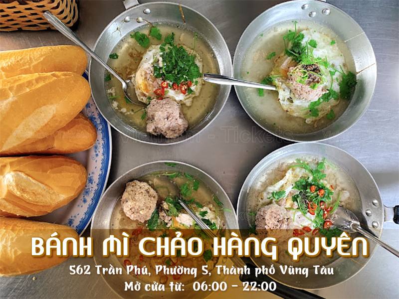 Bánh mì chảo Hàng Quyên | Food tour Vũng Tàu