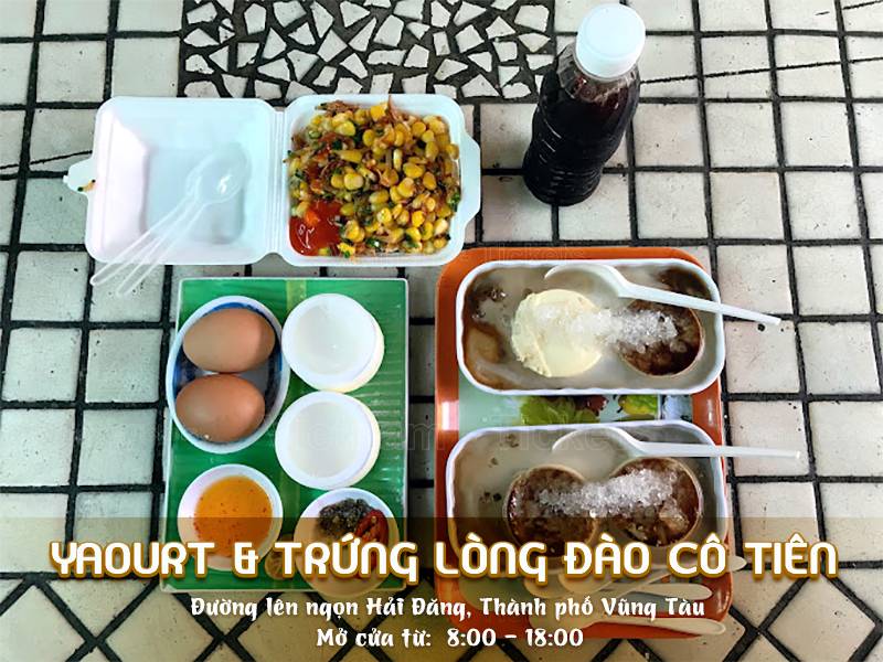 Yaourt & trứng lòng đào Cô Tiên | Food tour Vũng Tàu