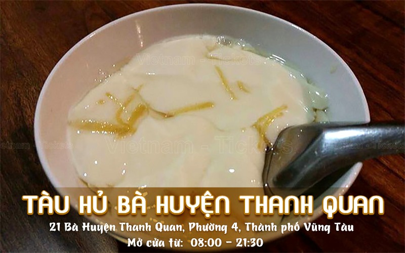 Tàu hủ nóng Bà Huyện Thanh Quan | Food tour Vũng Tàu