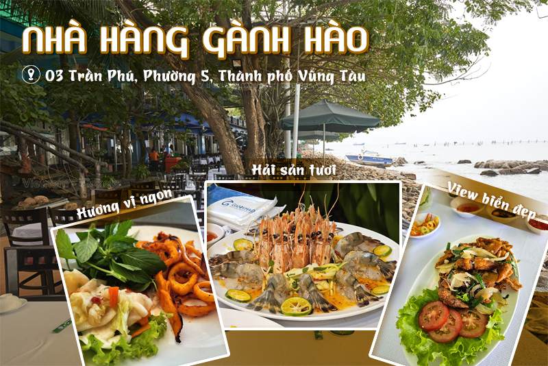 Nhà hàng hải sản Gành Hào | Food tour Vũng Tàu