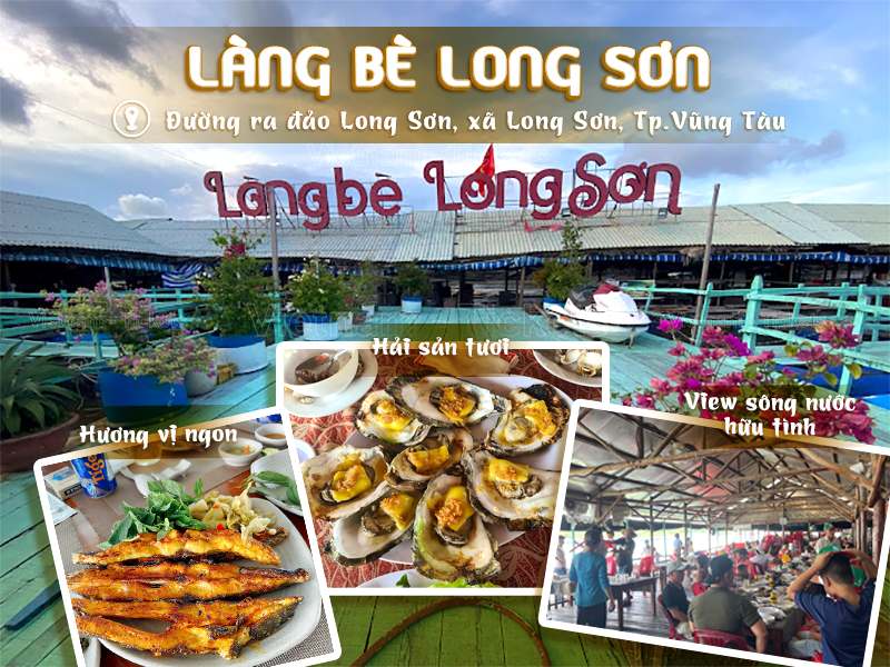 Làng bè Long Sơn | Food tour Vũng Tàu