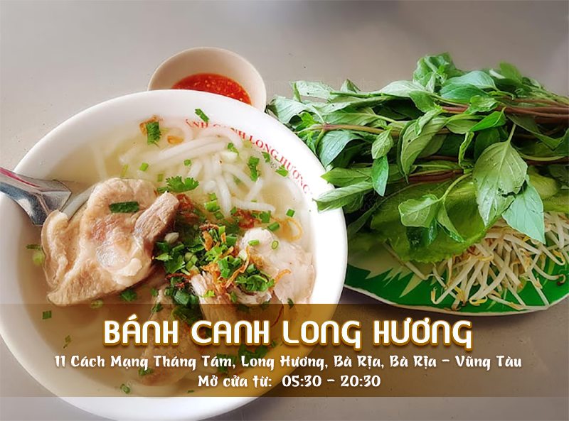 Bánh canh Long Hương | Food tour Vũng Tàu