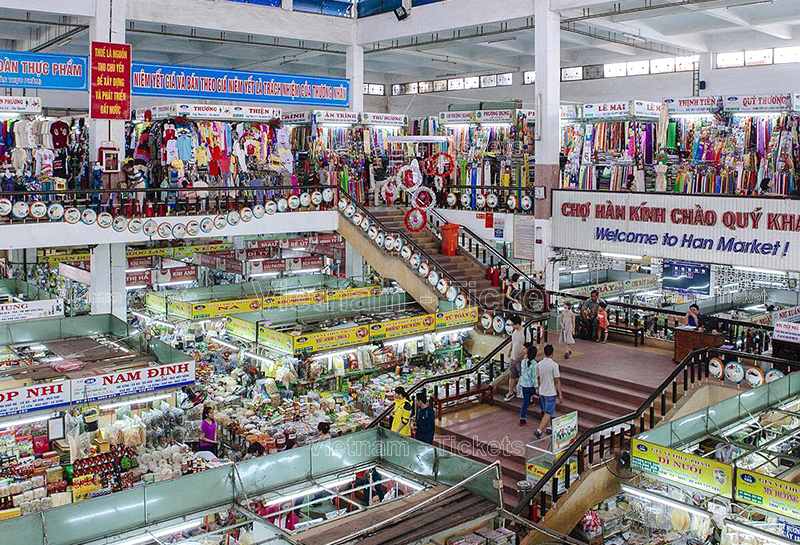 Chợ Hàn - khu chợ sầm uất, nhộn nhịp nhất tại Đà Nẵng | Giá vé máy bay Đồng Hới Đà Nẵng