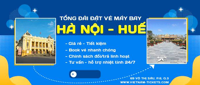Vé máy bay Hà Nội Huế