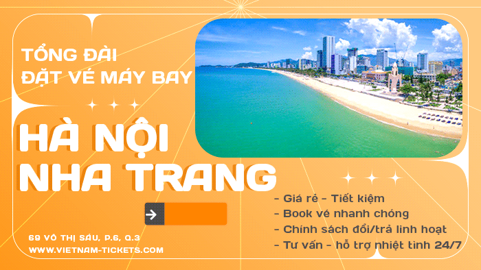Vé máy bay Hà Nội Nha Trang giá rẻ
