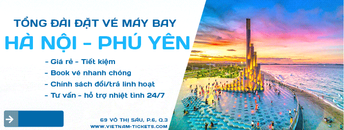 Giá vé máy bay Hà Nội Phú Yên