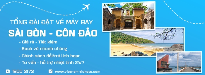 Giá vé máy bay Sài Gòn Côn Đảo