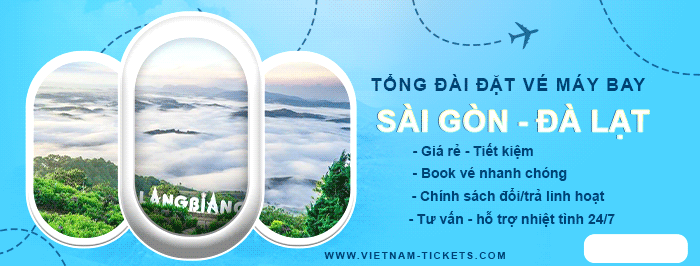 Giá vé máy bay Sài Gòn Đà Lạt