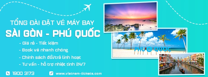 Giá vé máy bay Sài Gòn Phú Quốc