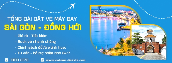 Giá vé máy bay Sài Gòn Quảng Bình