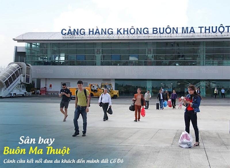 Sân bay Buôn Ma Thuột cánh cửa hàng không khơi nguồn hành trình đến Huế | Giá vé máy bay từ Buôn Ma Thuột đi Huế