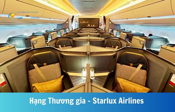 Hạng ghế thương gia hãng Starlux Airlines