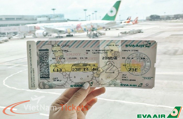 Điều kiện đổi vé máy bay EVA Air