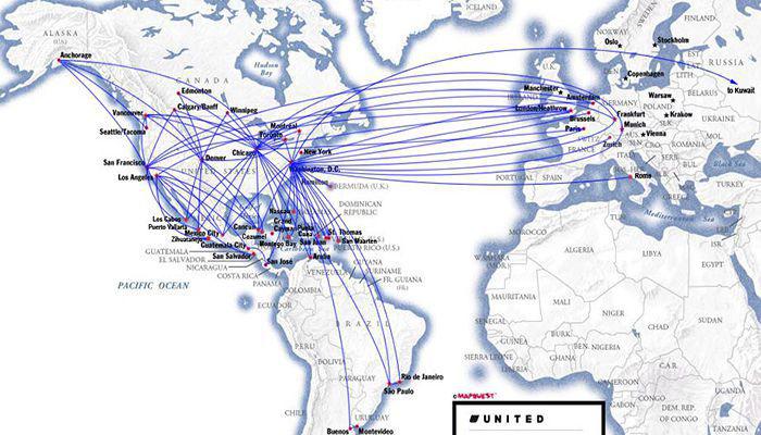 unitedairlines flight map