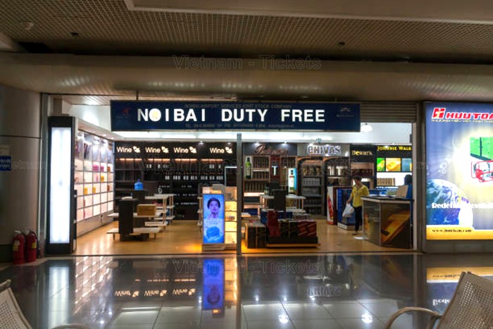 Cửa hàng mua sắm miễn thuế tại sân bay Nội Bài | Hướng dẫn đi từ sân bay Nội Bài về Hà Nội