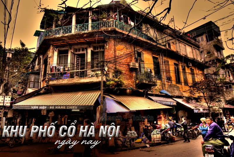 Khu phố cổ Hà Nội ngày nay ở quận Hoàn Kiếm