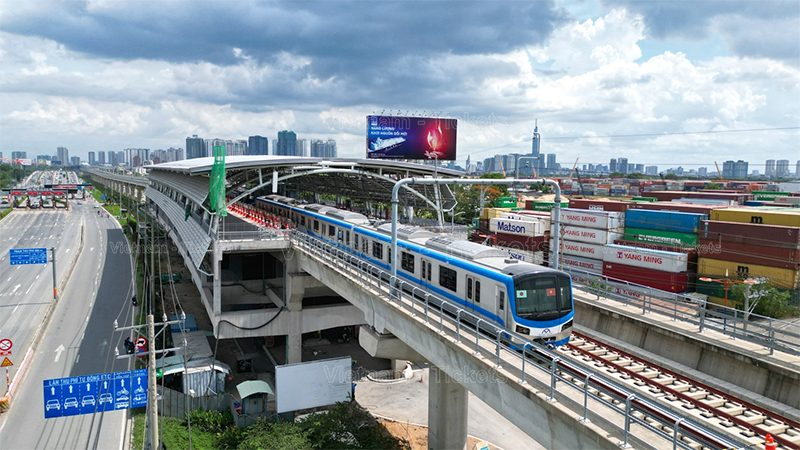 Metro Bến Thành Suối Tiên - tuyến đường sắt đô thị hiện đại đầu tiên của Sài Gòn