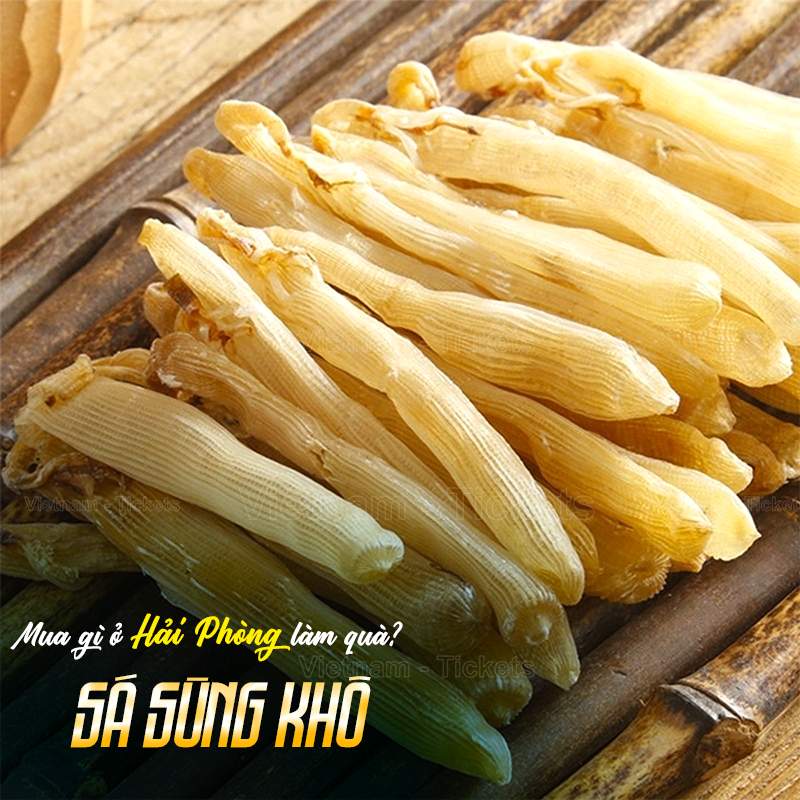 Sá sùng khô | Mua gì ở Hải Phòng làm quà