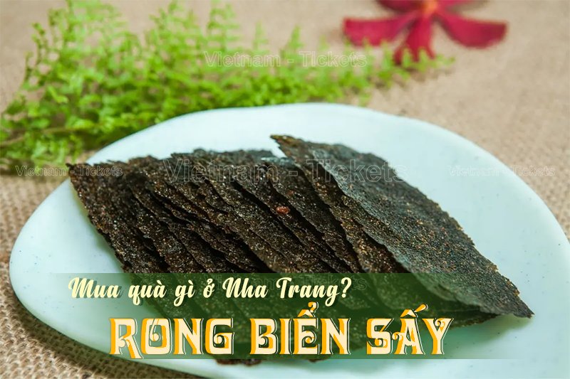 Rong biển sấy khô | Mua quà gì ở Nha Trang