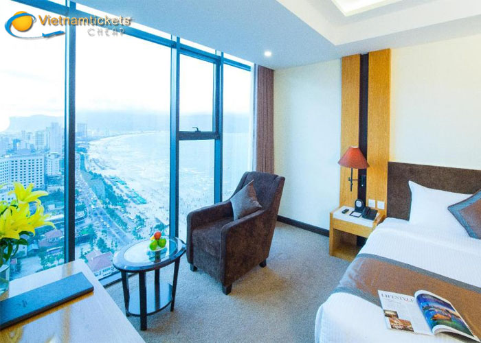 Phòng khách sạn với view siêu xịn sò
