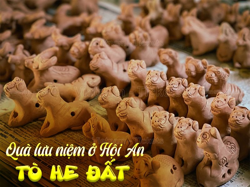 Tò he đất - Quà lưu niệm ở Hội An