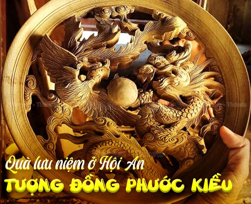 Tượng đồng Phước Kiều - Quà lưu niệm ở Hội An