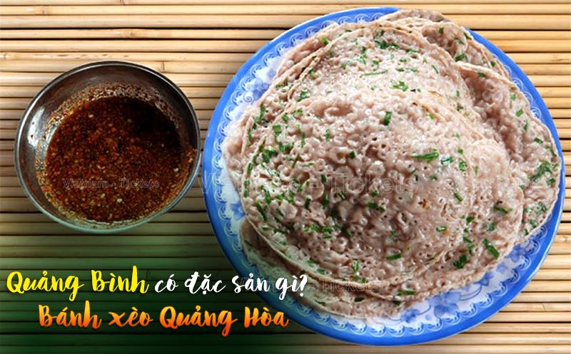 Quảng bình có đặc sản gì? Bánh xèo Quảng Hòa