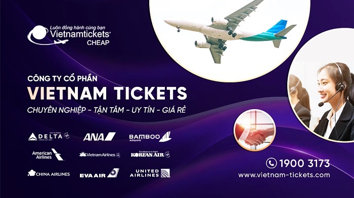 Các dịch vụ tại Vietnam Tickets đều có mức phí thấp và chất lượng tuyệt vời