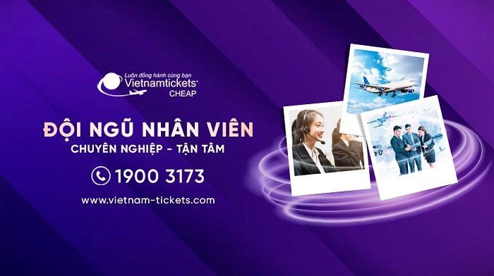 Đội ngũ tư vấn viên chuyên nghiệp và tận tâm tại Vietnam Tickets