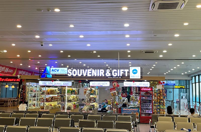 Dịch vụ mua sắm quà lưu niệm, đặc sản Quảng Bình tại sân bay | Sân bay Đồng Hới Quảng Bình